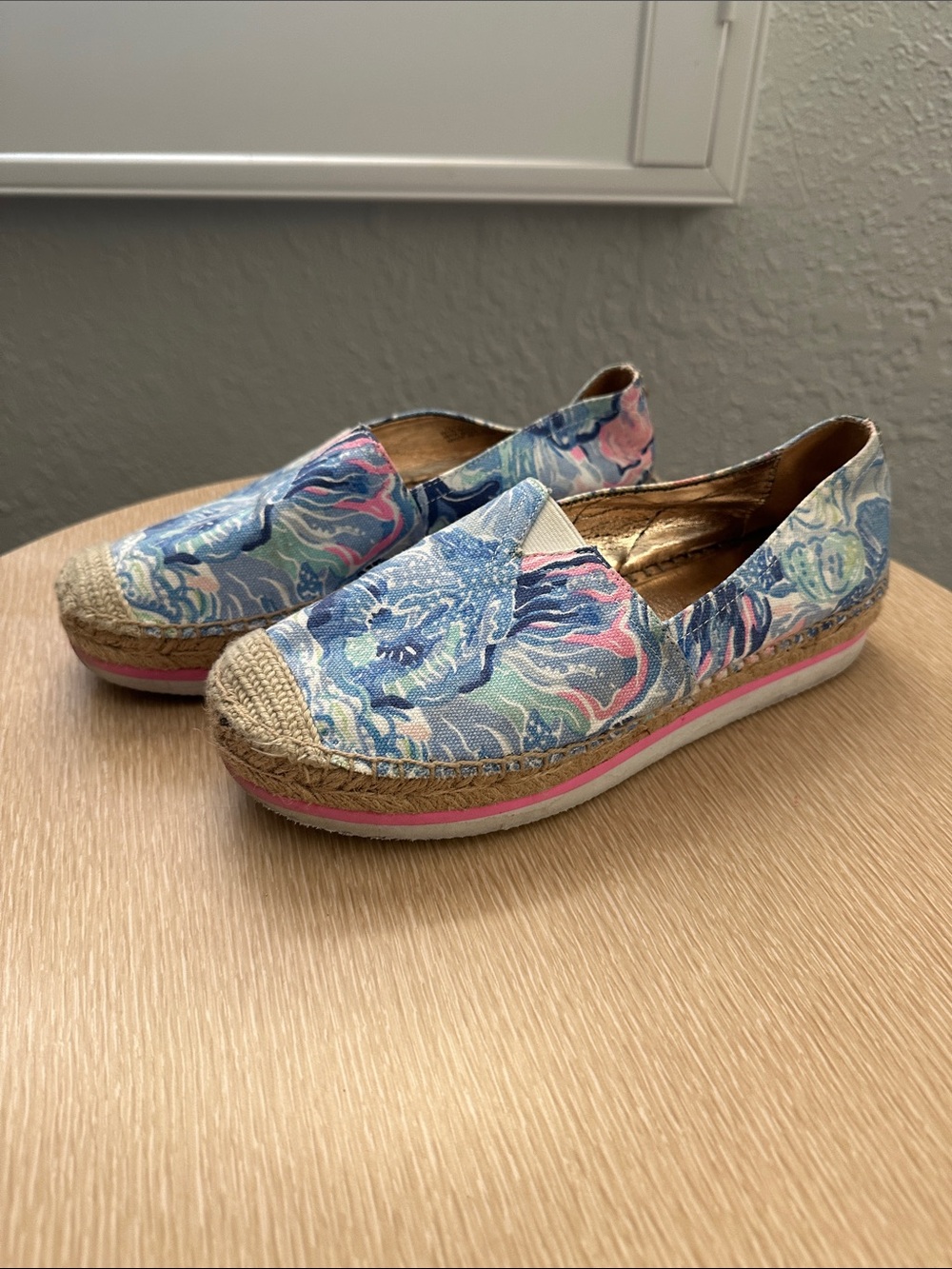 Lilly Pulitzer Marlo Espadrilles Size 6.5